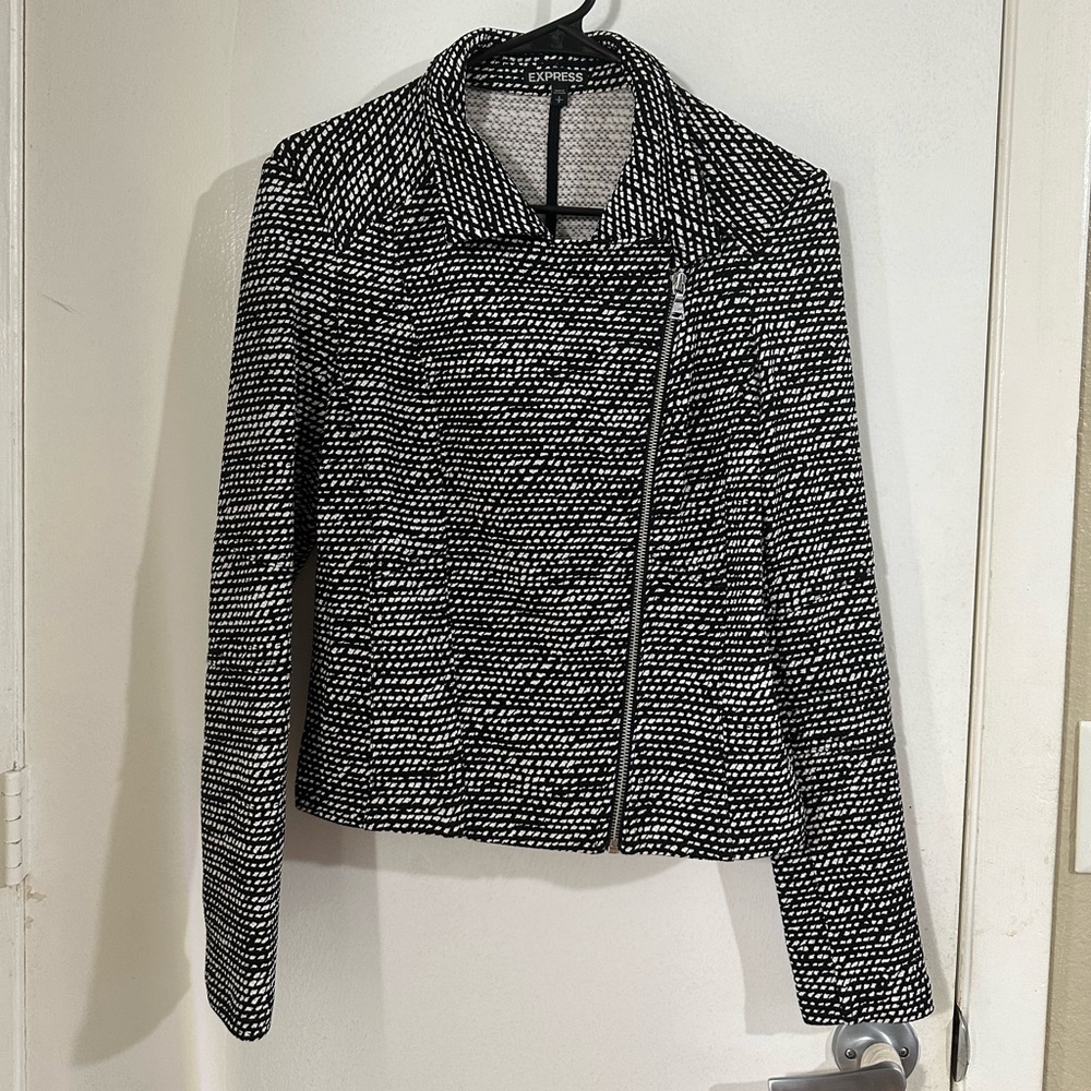 Express size small, zipper blazer jacket